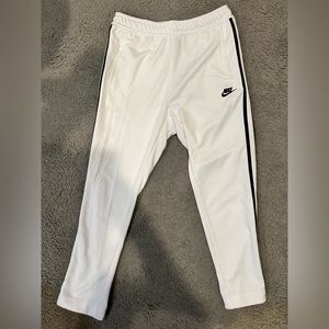 Nike White Track Pants